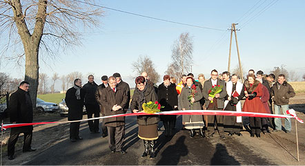 Otwarcie drogi Wacławów – Sługocin1