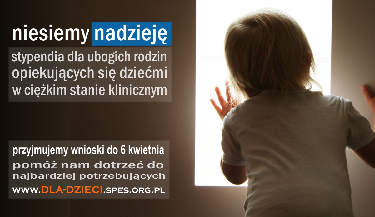 Stypendia SPES - plakat
